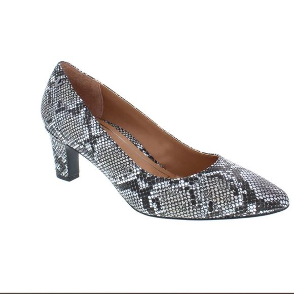 VIONIC MIA SNAKE - ANIMAL Print Comfy Heels Women’s Size 8 - Picture 1 of 8